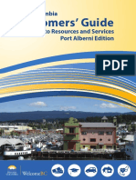 BC Newcomers' Guide to Resources and Services - Port Alberni Edition