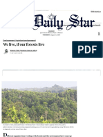 We Live, If Our Forests Live - The Daily Star