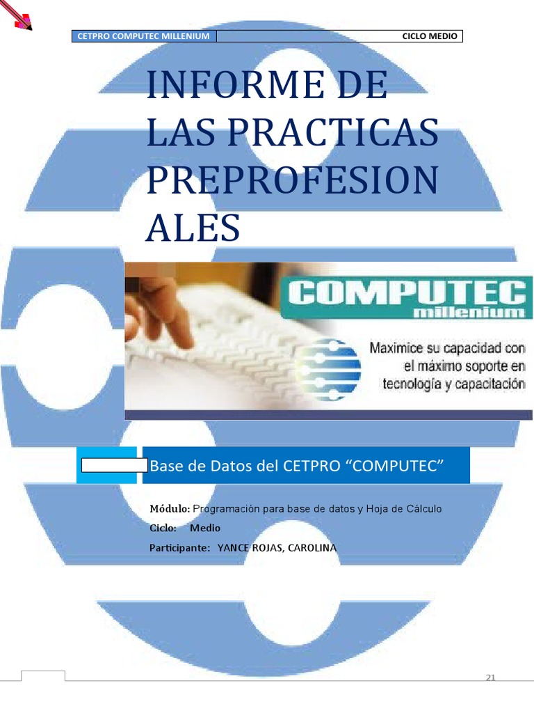 Proyecto de Programación SQL en Access | PDF | Bases de datos | SQL