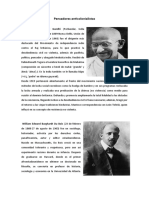 Biografias de Pensadores Antiolonialistas