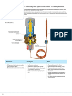 VALVULA TERMOSTATICA- Controle Por Temperatura