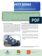 Safe Load Securing of Plant and Machinery