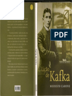 CARONE, Modesto - Licoes de Kafka 1 3