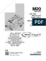 Manual Operación - M20-Gas-LPG (SN# 001000 - )