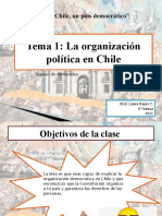6° Historia Unidad I Chile Un País Democrático Tema1 Organización Política en Chile PPT 3