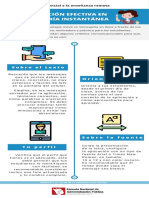 Infografía 8 Comunicación Efectiva en La Mensajería Instantánea