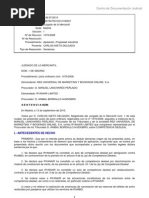 Sentencia Nieto - Juzgado de lo Mercantil de Madrid