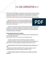 Cómo resolver conflictos en la iglesia