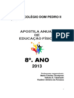 8º. ANO APOSTILA ANUAL DE EDUCAÇÃO FÍSICA COLÉGIO DOM PEDRO II