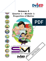 Science 4 Q1 Module 1 Properties of Matter