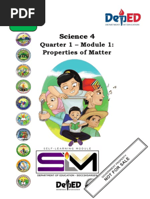 Science 4 Q1 Module 1 Properties of Matter
