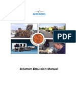 Bitumen Emulsion Manual Guide