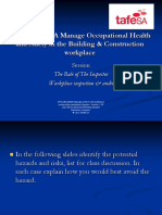 Manage Occupational Health -2