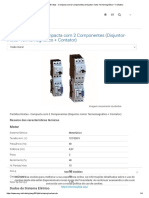 Partidas Diretas - Compacta com 2 Componentes (Disjuntor-motor Termomagnético + Contator)