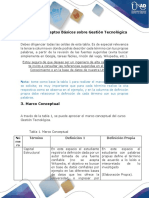 Anexo A - Conceptos Básicos sobre Gestión Tecnológica.