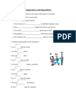 Comparatives and Superlatives