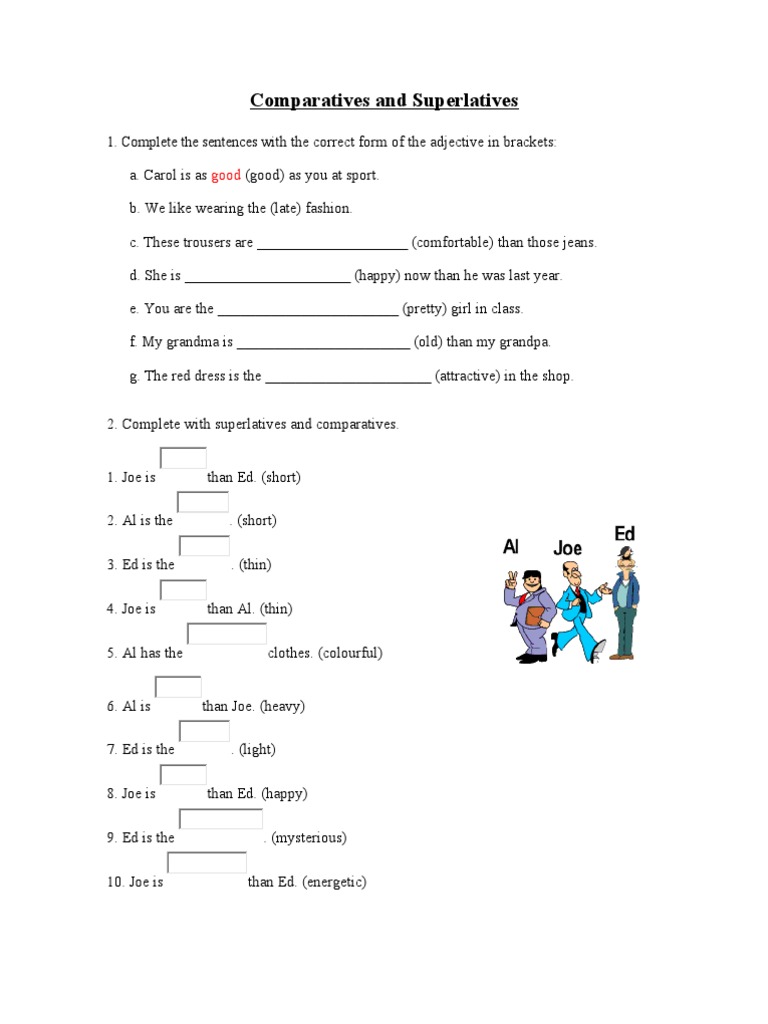 Mastering Comparatives and Superlatives | PDF