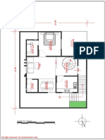 All Right Reserved. For Presentation Only: First Floor Plan - 1000 SQFT