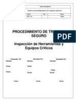 Pts 5 Inspeccion de Equipos y Herramientas Manuales y Electricas