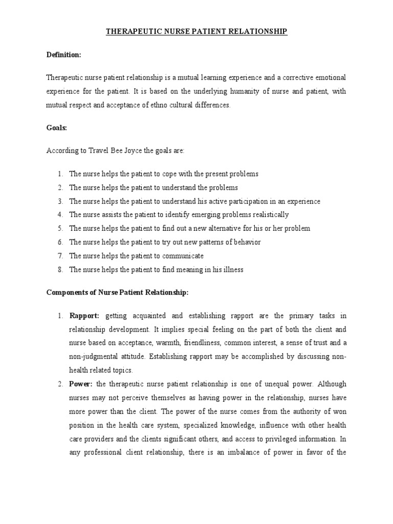 Therapeutic relationship reflective essay 08 image