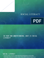 Social Literacy