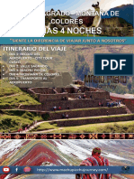 Cusco Machu Picchu 5d 4n (CVMMT)