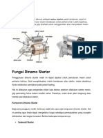 MOTOR STARTER Materi