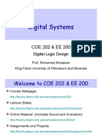 Digital Systems: COE 202 & EE 200