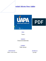 Tarea 1 Tecnica de La Entrevista