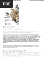 Filosofia e Estudos Orienta...