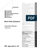 101-RadarSea JRC JMR-7200-9200 Instruct Manual Reference 1-2-2021