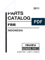isuzu GIGA FRR Parts Catalog 4-cylinder engine