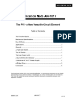Application Note AN-1017: The PVI - A New Versatile Circuit Element