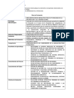 AA3. Organizar Un Plan de Formación