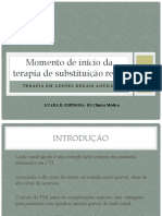 Momento de Início Da Terapia de Substituição Renal