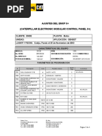 Ajustes Del Emcp Ii+ (Caterpillar Electronic Modular Control Panel Ii+)