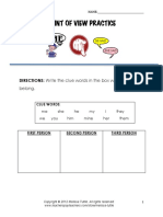 Point of View Practice Worksheet (1)