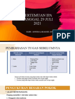 PERTEMUAN 5 IPA VII 29 Juli 2021