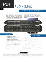 TC Electronic 1140 and 2240