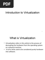 Introduction To Virtualization