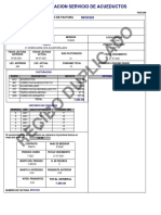 Recibo Duplicado: Facturacion Servicio de Acueductos