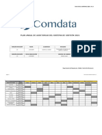 Programa Anual de Auditoria Interna - 2021