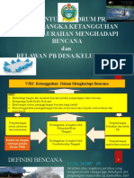 Pembentukan Forum PRB & Relawan Desa