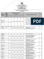 Department of Education: School Workweek Plan