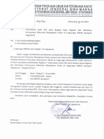 Undangan Internalisasi Kode Etik Serta Budaya Kerja Pegawai Dan Workshop Penyusunan Dokumen Manajemen Resiko Di Lingkungan BBPJN Jateng - DI Yogyakarta