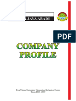 Company Profile - BUMDes Utama Jaya Abadi-Revisi Fix