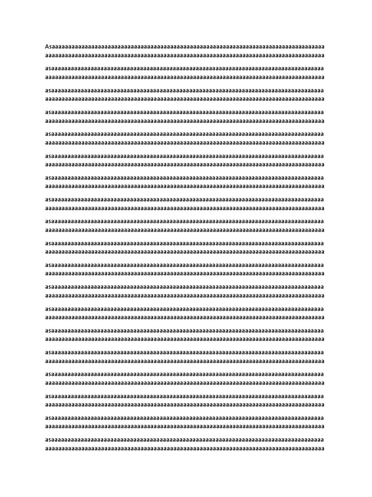 Document of Repeated Text Patterns | PDF