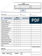 FI-FO-SSMA-011-V00 - Check list de Herramientas Manuales