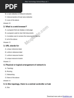 Web Technology Solved Mcqs Set 1