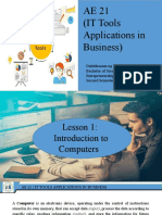 AE 21 (IT Tools Applications in Business)